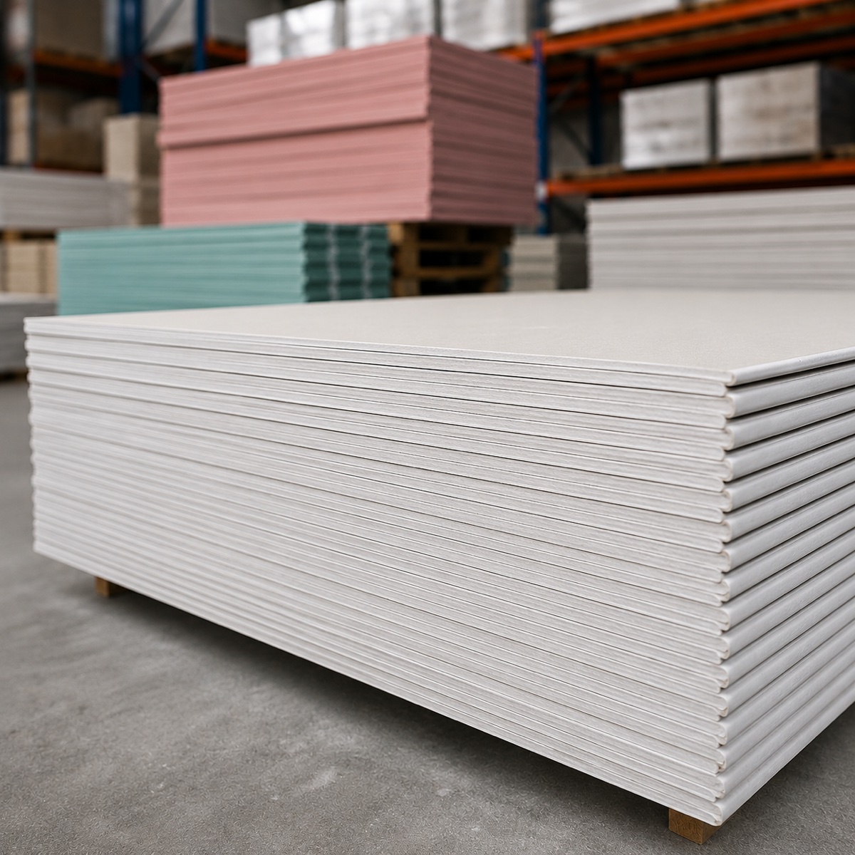Rivendita materiali edili Verco — Lastre Cartongesso